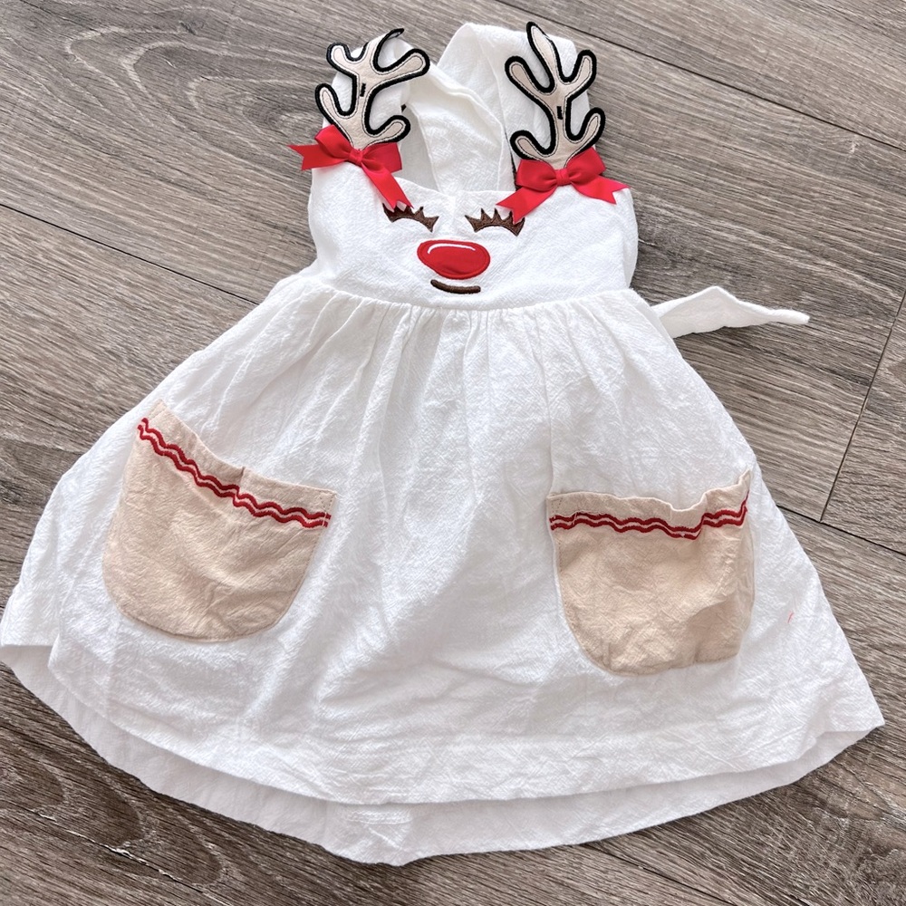 Holiday Reindeer dress